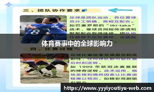 体育赛事中的全球影响力